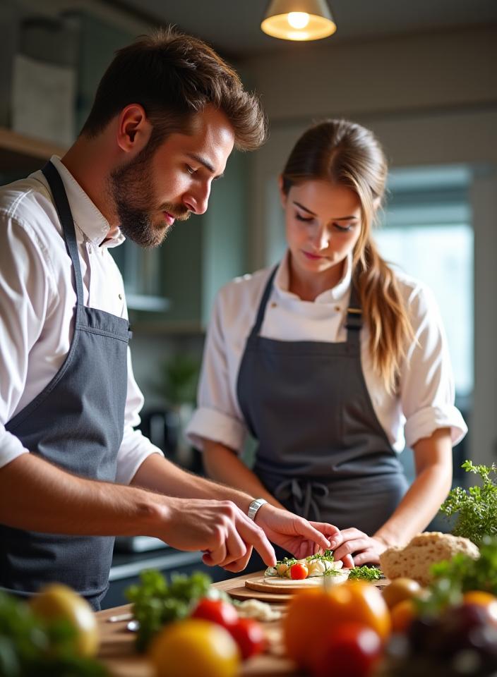 Session de coaching culinaire personnel